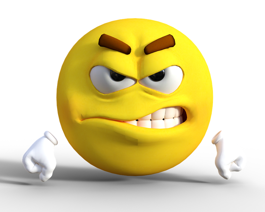 Kızgın emoji