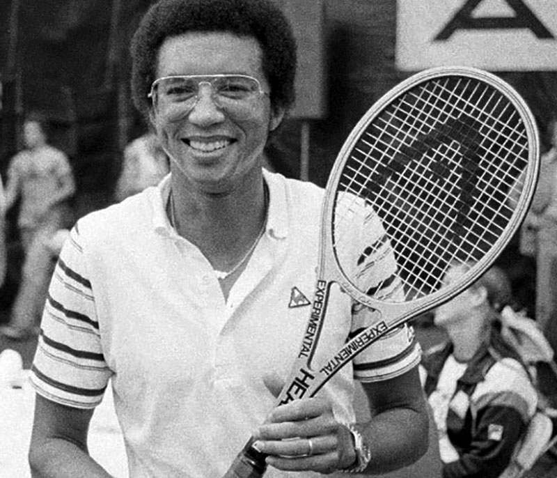 Dünyaca ünlü tenisçi Arthur Ashe