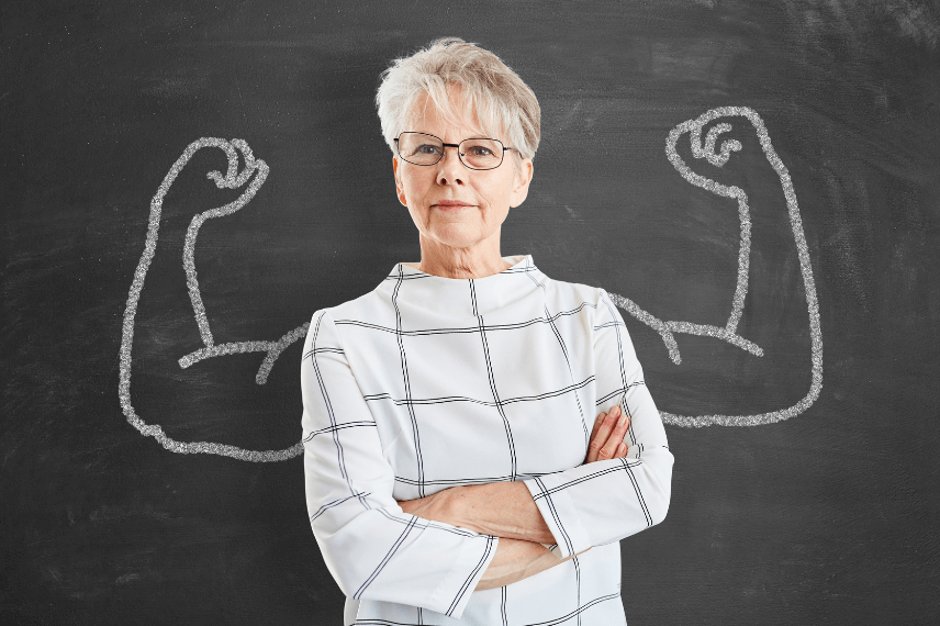 Beyninin zirve yaşında olan bir çalışan