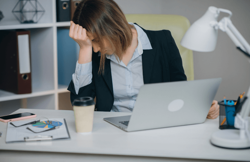 İşinden keyif almayan çalışan